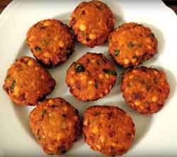 Parippu Vada is a popular snack in Kerala