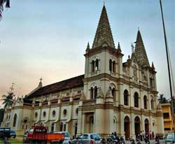 Santa Cruz Basilica in Fort Kochin Kerala